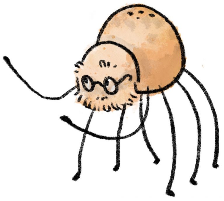 Orson- The clever spider who only speaks in rhyme.